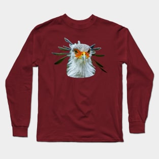 Regal Secretary Bird Long Sleeve T-Shirt